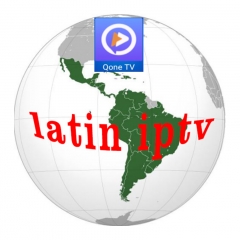 QoneTV Latin America Package, M3u IPTV subscription for Latino / South America with xxx. Support Free Trial, Reseller panel